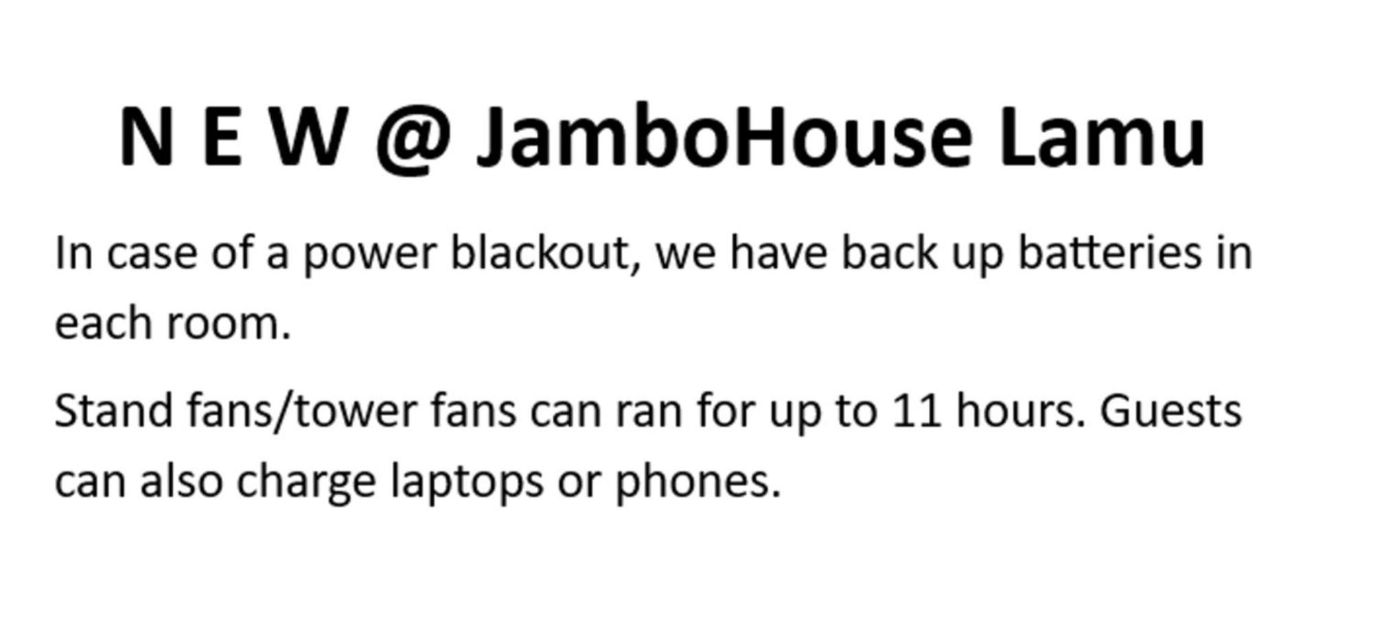 Jambohouse Lamu B&B 외부 사진